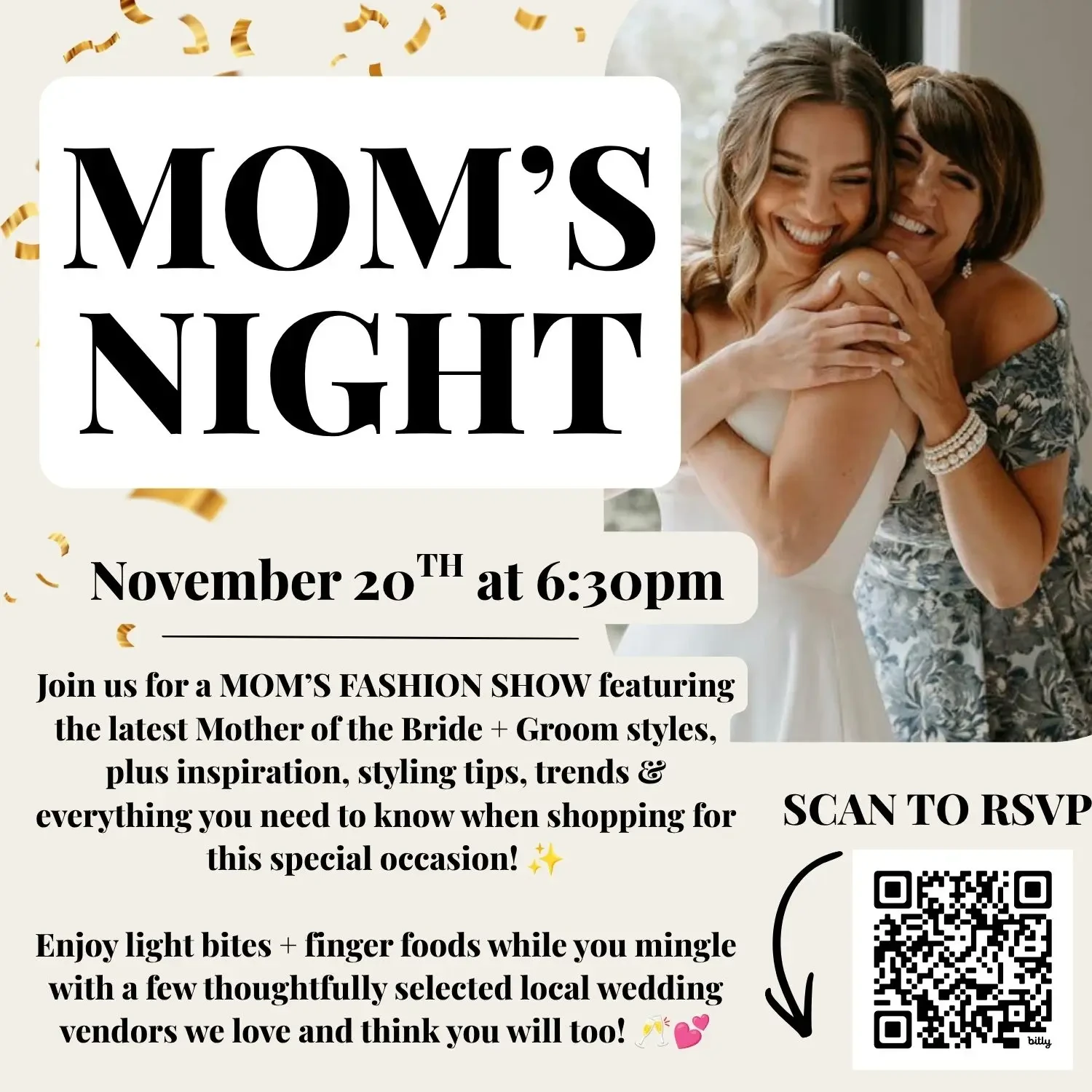 Mom's Night: Mother of the Bride &amp; Groom Fashion Show