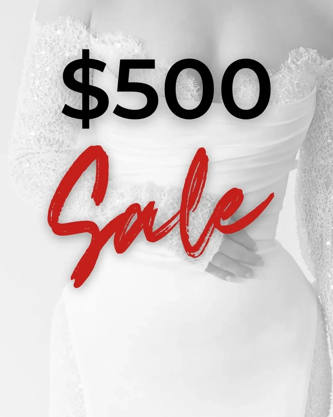 THE $500 DRESS DROP SALE!