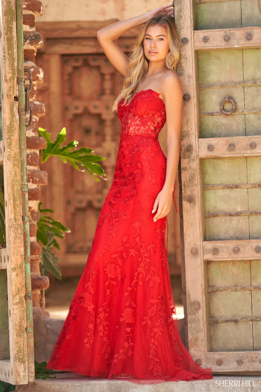 models wearing Jovani dresses