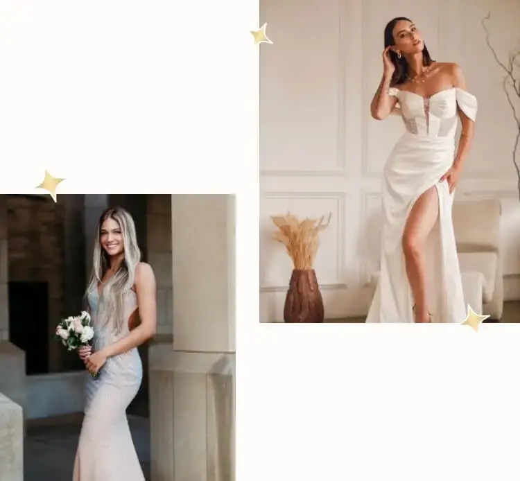 bridal and prom dresses