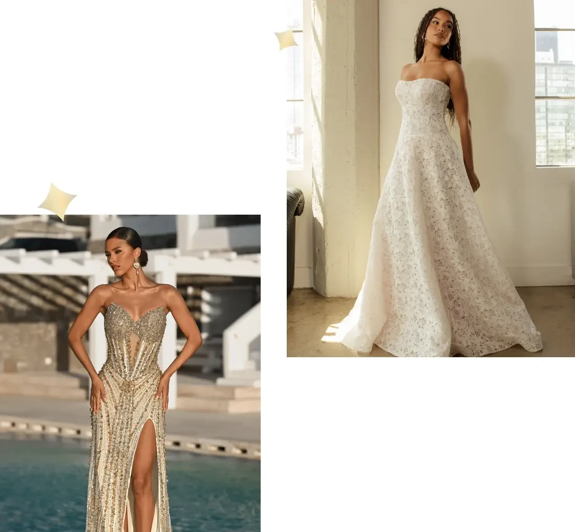 spring 2026 banner featuring prom and bridal